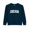 Chicago, Illinois Toddler Sweatshirt - Chicago Toddler Crewneck Sweatshirt