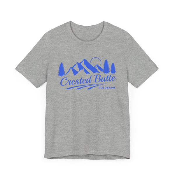 Crested Butte, Colorado T-Shirt - Retro Mountain Unisex Crested Butte Shirt