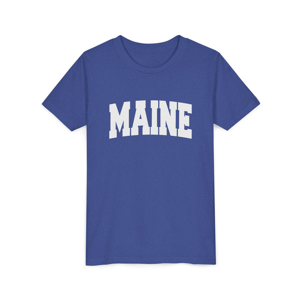 Maine Youth Graphic Tee - Kids T Shirt