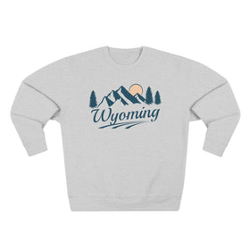 Premium Wyoming Sweatshirt - Unisex Sweatshirt