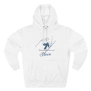 Premium Stowe, Vermont Vintage Snow Ski Hoodie-1