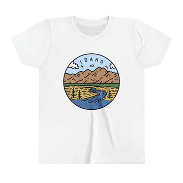 Buy white Idaho Youth T-Shirt - Unisex Kids Idaho Shirt
