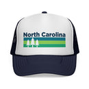 North Carolina Retro Trees Trucker Hat - Vintage Style North Carolina Cap-4