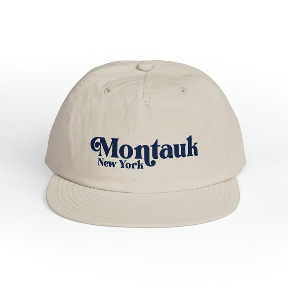 Montauk, New York Retro Surf Cap