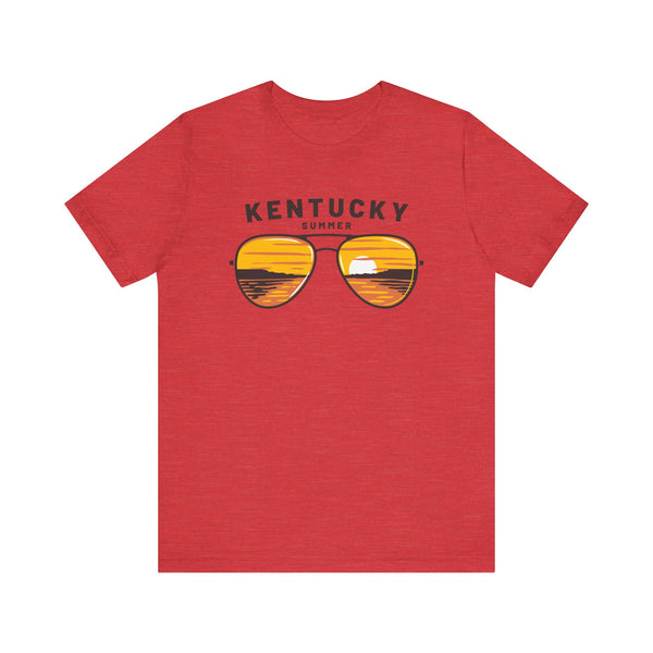 Kentucky T Shirt - Sunglasses Lake Graphic Kentucky Tee