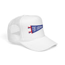 Fort Lauderdale, Florida Pennant Trucker Hat — Retro Flag Foam Cap-10