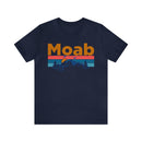 Moab, Utah Shirt - Mountain Sunset Unisex Moab T-Shirt-69