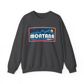 Buy dark-heather Montana Sweatshirt - Mountain Graphic Crewneck