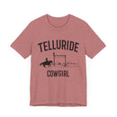 Telluride, Colorado Cowgirl Graphic Tee-11