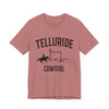 Telluride, Colorado Cowgirl Graphic Tee