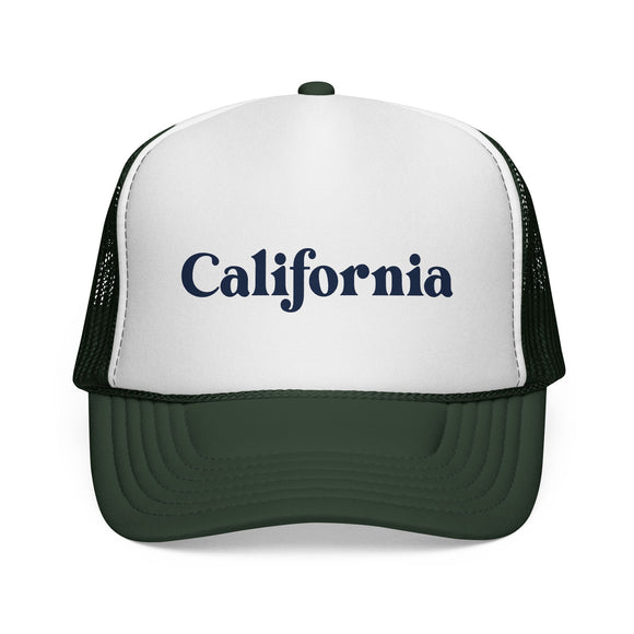 California Retro Mountains Trucker Hat