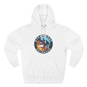Premium Steamboat, Colorado Ski Lift Hoodie