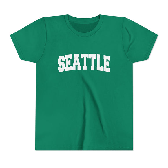 Seattle, Washington Youth Graphic Tee - Kids Seattle T Shirt