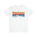 Montana T-Shirt - Mountain Sunset Unisex Montana Shirt-9