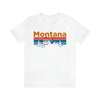 Montana T-Shirt - Mountain Sunset Unisex Montana Shirt