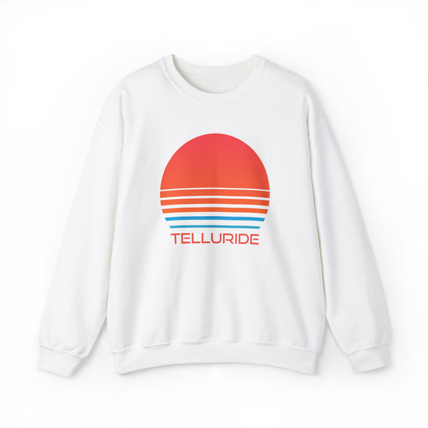 Telluride, Colorado Sweatshirt - Unisex Retro 80s Telluride Sweatshirt