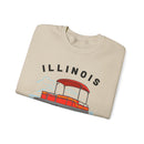 Illinois Sweatshirt - Pontoon Boat Sweatshirt-13