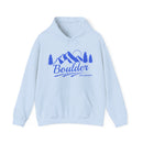 Boulder, Colorado Hoodie - Unisex Mountain Boulder Hoodie Sweatshirt-5