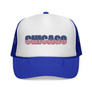 Chicago Illinois Stars and Stripes Trucker Cap-2