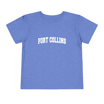 Fort Collins, Colorado Toddler Graphic Tee - Kids Fort Collins Vacation T-Shirt - 0