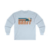 Banff, Canada Long Sleeve Shirt - Retro Unisex Banff Long Sleeve Tee