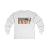 Banff, Canada Long Sleeve Shirt - Retro Unisex Banff Long Sleeve Tee