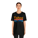 Tahoe, California Shirt - Mountain Sunset Unisex Tahoe T-Shirt-34