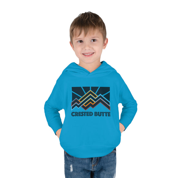 Crested Butte, Colorado Toddler Hoodie - Unisex Crested Butte, Colorado Toddler Sweatshirt
