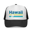 Hawaii Retro Sailboat Trucker Hat-1