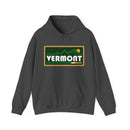 Vermont Hoodie - Sun Unisex Vermont Hoodie Graphic Sweatshirt-5