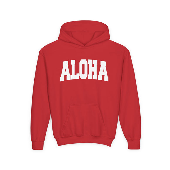 Aloha Youth Hoodie - Kids Aloha Hooded Sweatshirt