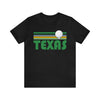 Golf Texas T-Shirt - Retro Golf Unisex Texas Shirt