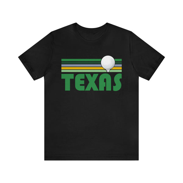 Golf Texas T-Shirt - Retro Golf Unisex Texas Shirt