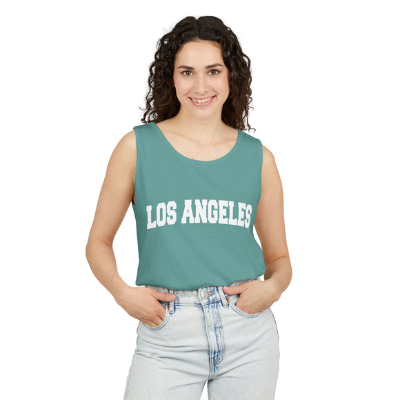 Los Angeles, California Tank Top Unisex | Comfort Colors - 100% Cotton