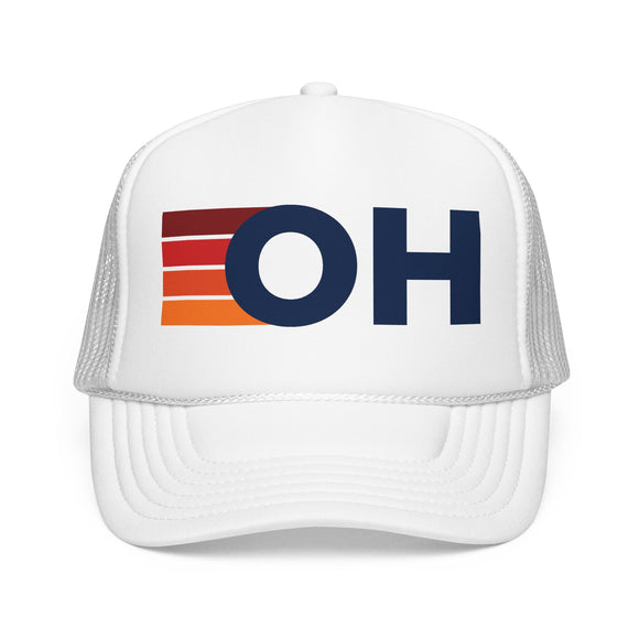 Ohio Trucker Hat - OH Abbr retro cap