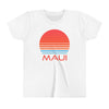 Maui, Hawaii Youth Shirt - Retro 80s Maui Kid's T-Shirt