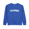 Palm Springs, California Sweatshirt - Palm Springs Toddler Crewneck Sweatshirt