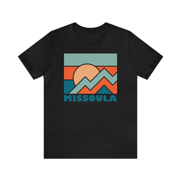 Buy black Missoula, Montana T-Shirt - Retro Unisex Missoula Shirt