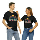 Utah T Shirt Retro Mountain - Unisex Utah Shirt-39