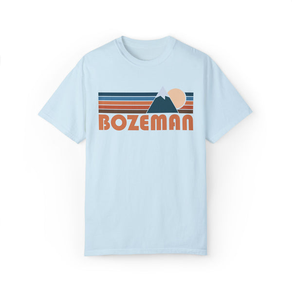 Bozeman, Montana Graphic Tee, Comfort Colors Retro Unisex Bozeman T shirt, Mountain Adventure Shirt