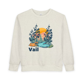 Vail, Colorado Toddler Sweatshirt - Vail Toddler Crewneck Sweatshirt