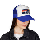 Alaska Retro Mountains Trucker Hat - Vintage Style Alaska Cap-13