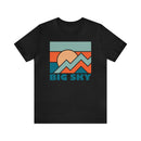 Big Sky, Montana T-Shirt - Retro Unisex Big Sky Shirt-3