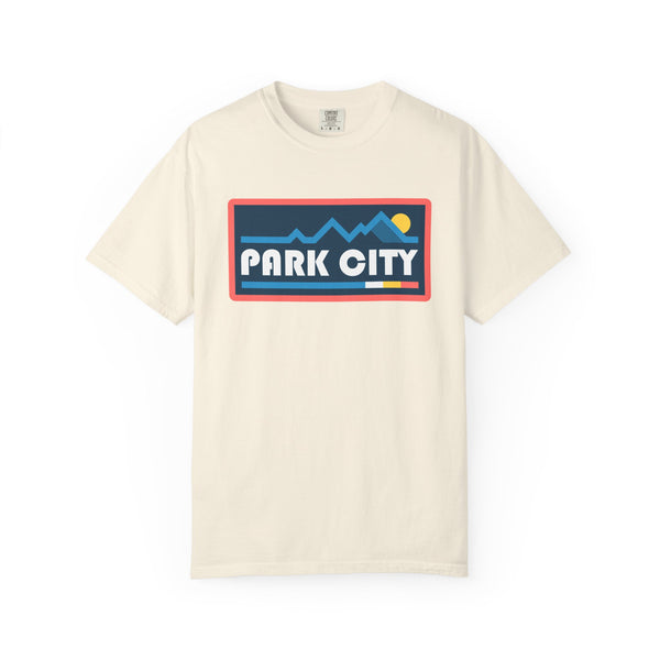 Park City, Utah Graphic Tee, Comfort Colors Retro Mountain Unisex Park City T shirt