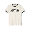 Montana Cotton Ringer Graphic Tee - Unisex Montana T Shirt, Vintage Style Tee, Men's/Women's Tee