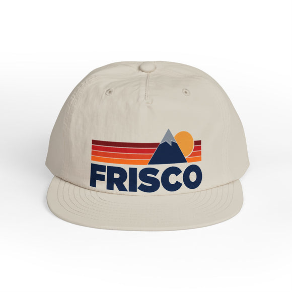Frisco, Colorado Mountain Surf Cap | Retro Light Weight Cap