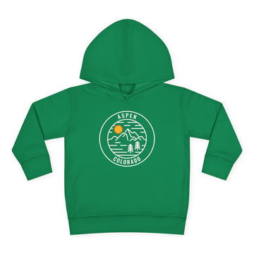 Aspen, Colorado Toddler Hoodie - Unisex Aspen Toddler Sweatshirt