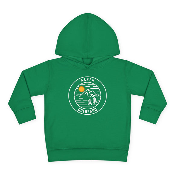 Aspen, Colorado Toddler Hoodie - Unisex Aspen Toddler Sweatshirt