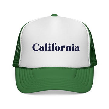 California Retro Mountains Trucker Hat - 0