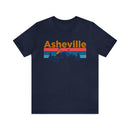 Asheville, North Carolina Shirt - Mountain Sunset Unisex Asheville T-Shirt-7